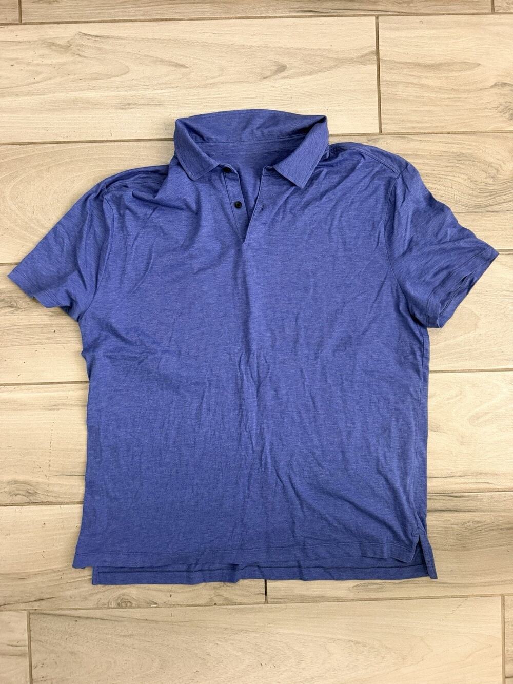 Lululemon Men’s EVOLUTION PIQUE POLO Short Sleeve Golf Shirt Size XXL LM3DZPS